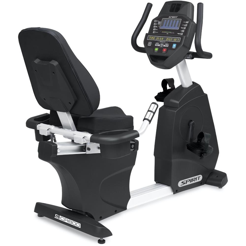 Used Spirit Fitness CR800 XR898/2019.3Q Recumbent Stationary Bike