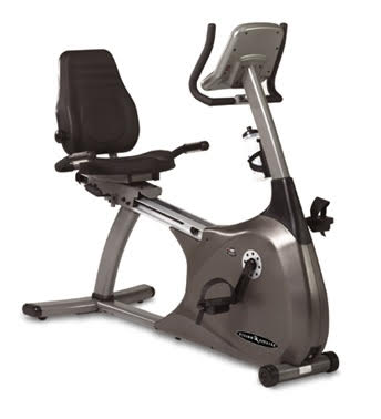 Used Vision Fitness R2200 HRT MRB420 Recumbent Stationary Bike