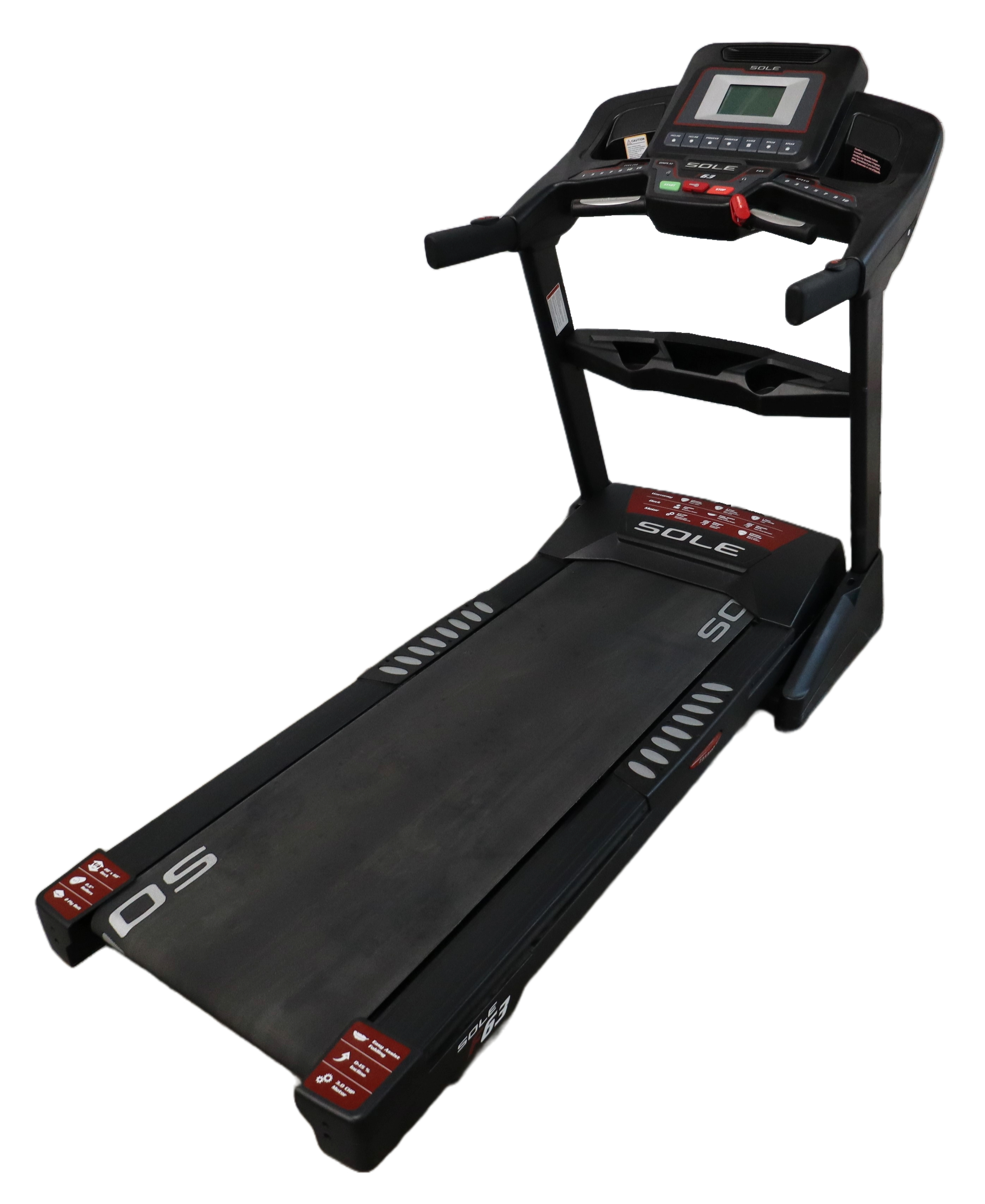 Used Sole F63 2016.3Q 563816 Folding Treadmill