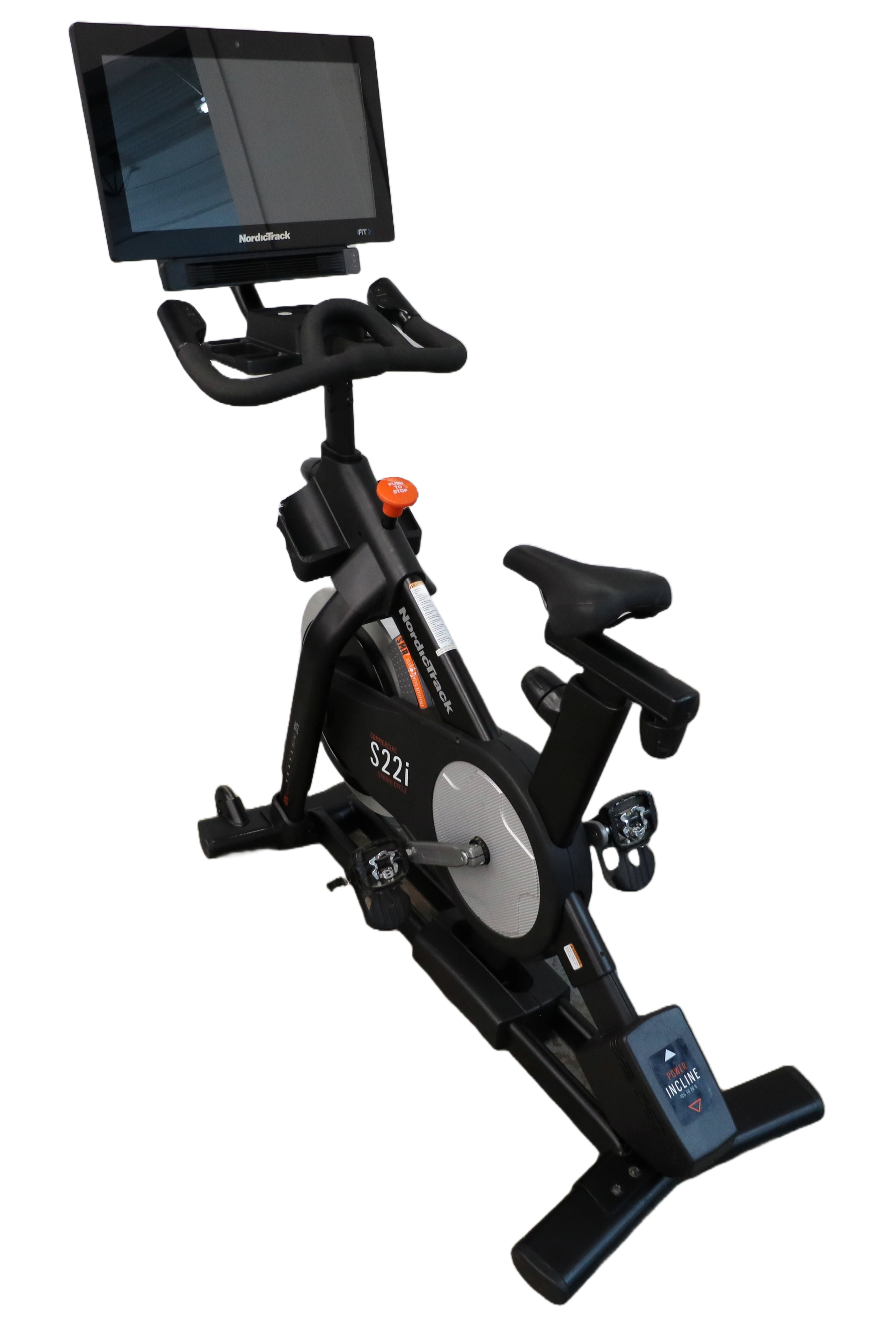 Used NordicTrack S22i Studio Indoor Studio Cycle NTEX021213 Upright Stationary Bike