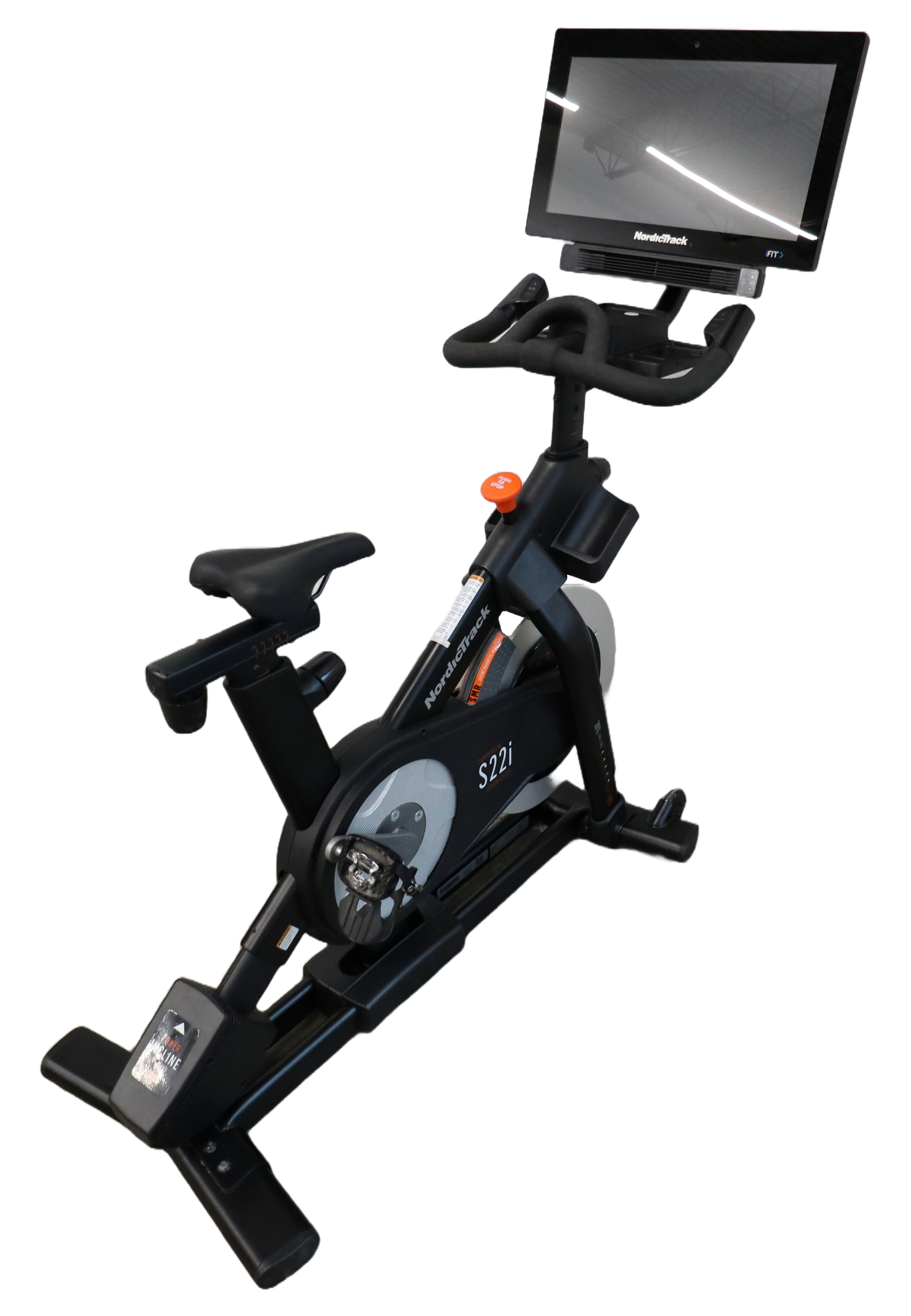 Used NordicTrack S22i Studio Indoor Studio Cycle NTEX021213 Upright Stationary Bike