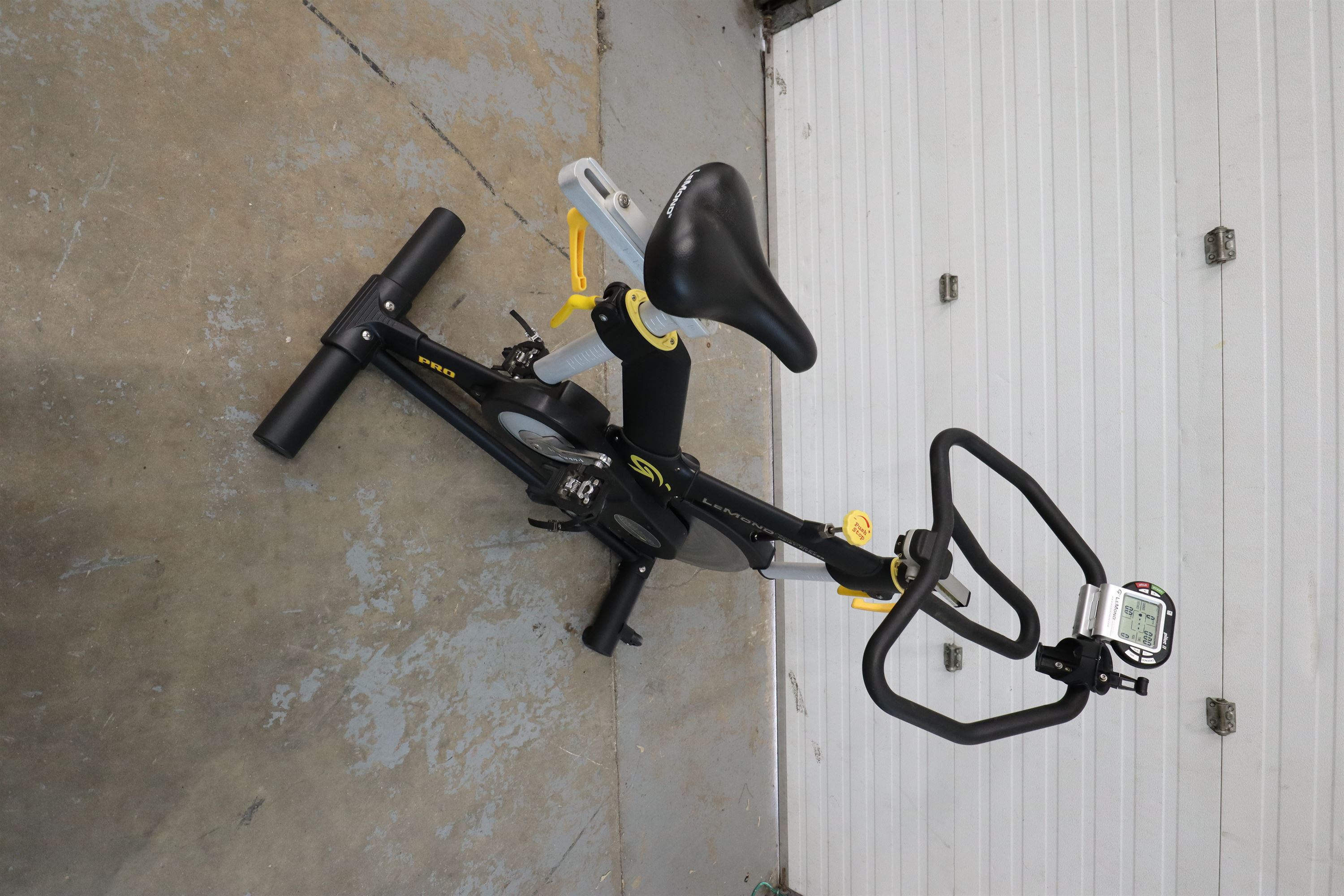 Used LeMond Revmaster Pro Indoor Cycle w Pilot II Computer Display L-15300-A 19-10-A01 Upright Stationary Bike