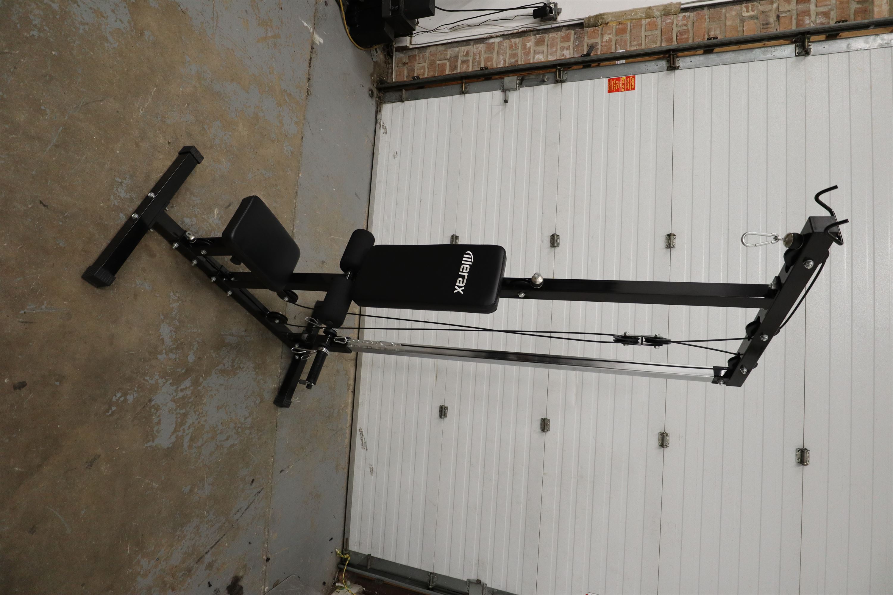 Used Merax LAT Pulldown Machine - Low Row Cable Pull Down Fitness Station Strength System