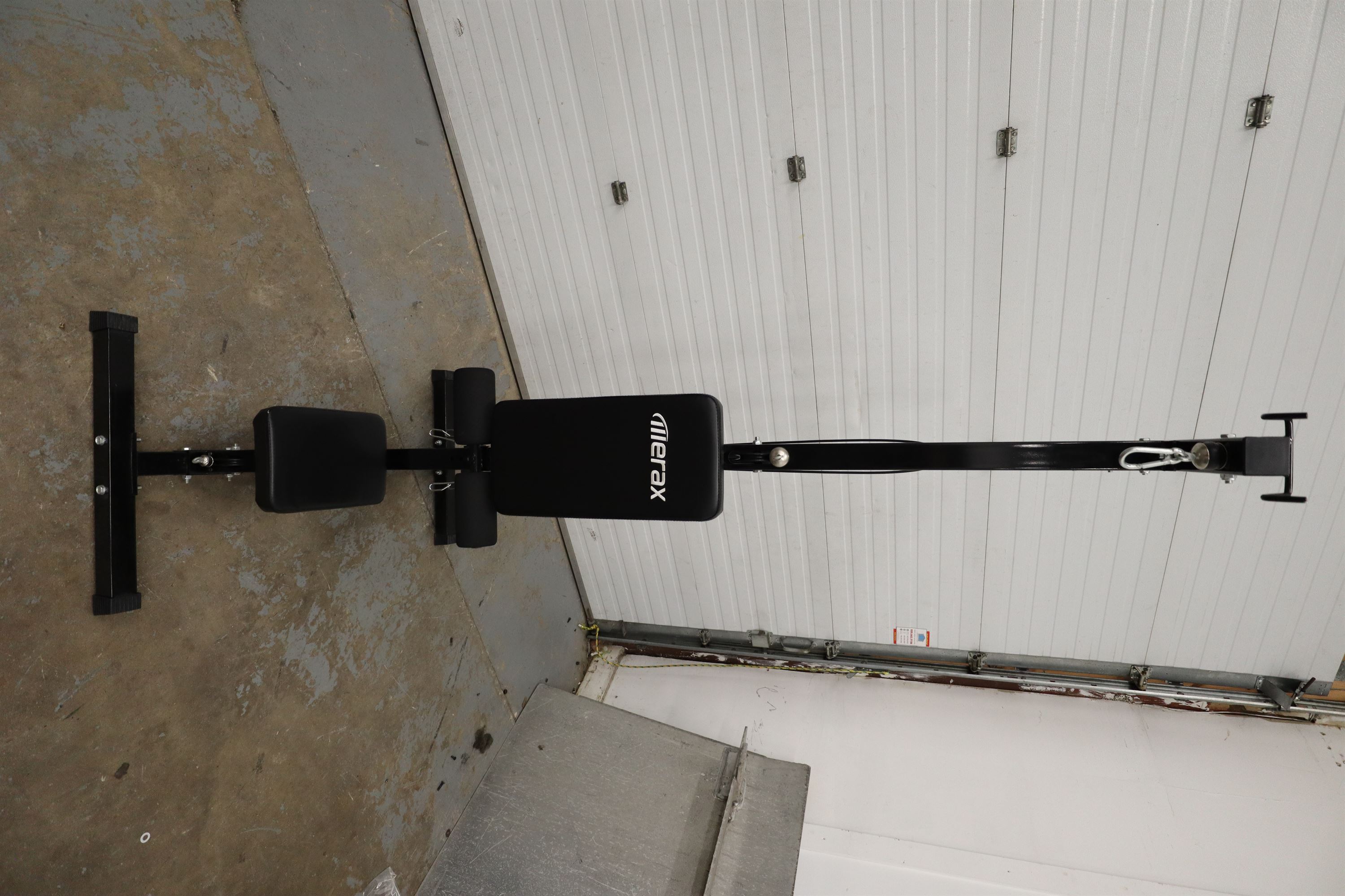 Used Merax LAT Pulldown Machine - Low Row Cable Pull Down Fitness Station Strength System