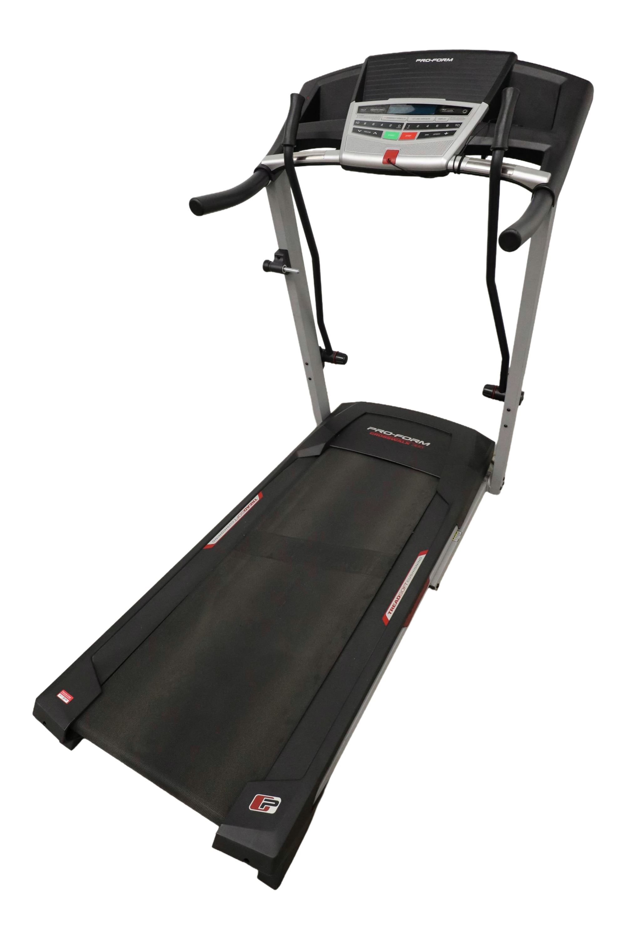 Used ProForm Crosswalk 395 831.248330 Folding Treadmill