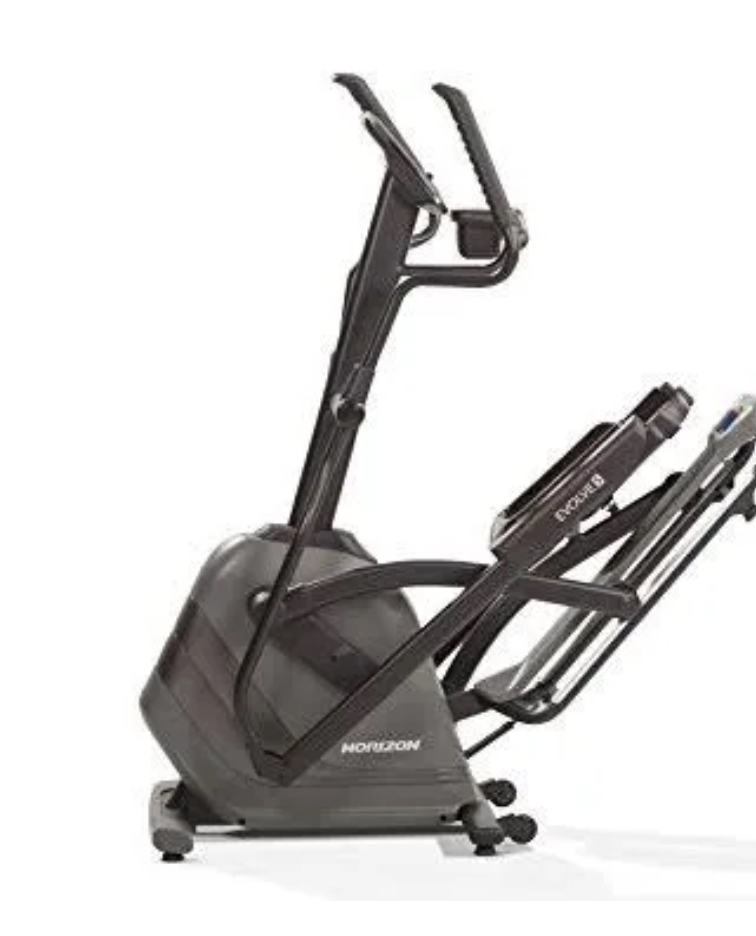 Used Horizon Fitness Evolve 5 Space Saver EP584B Folding Elliptical