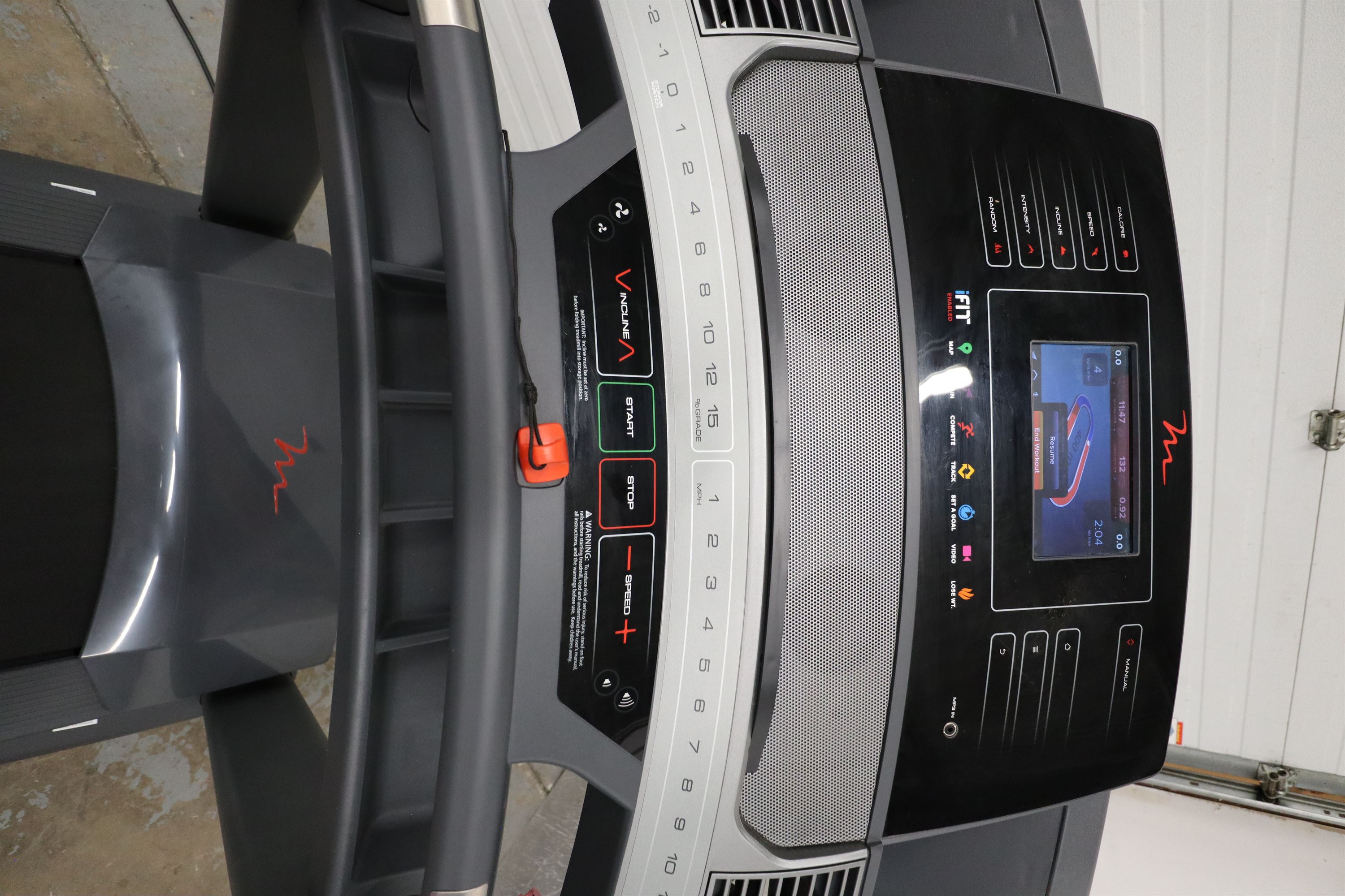 Used FreeMotion 860 SFTL155133 Folding Treadmill