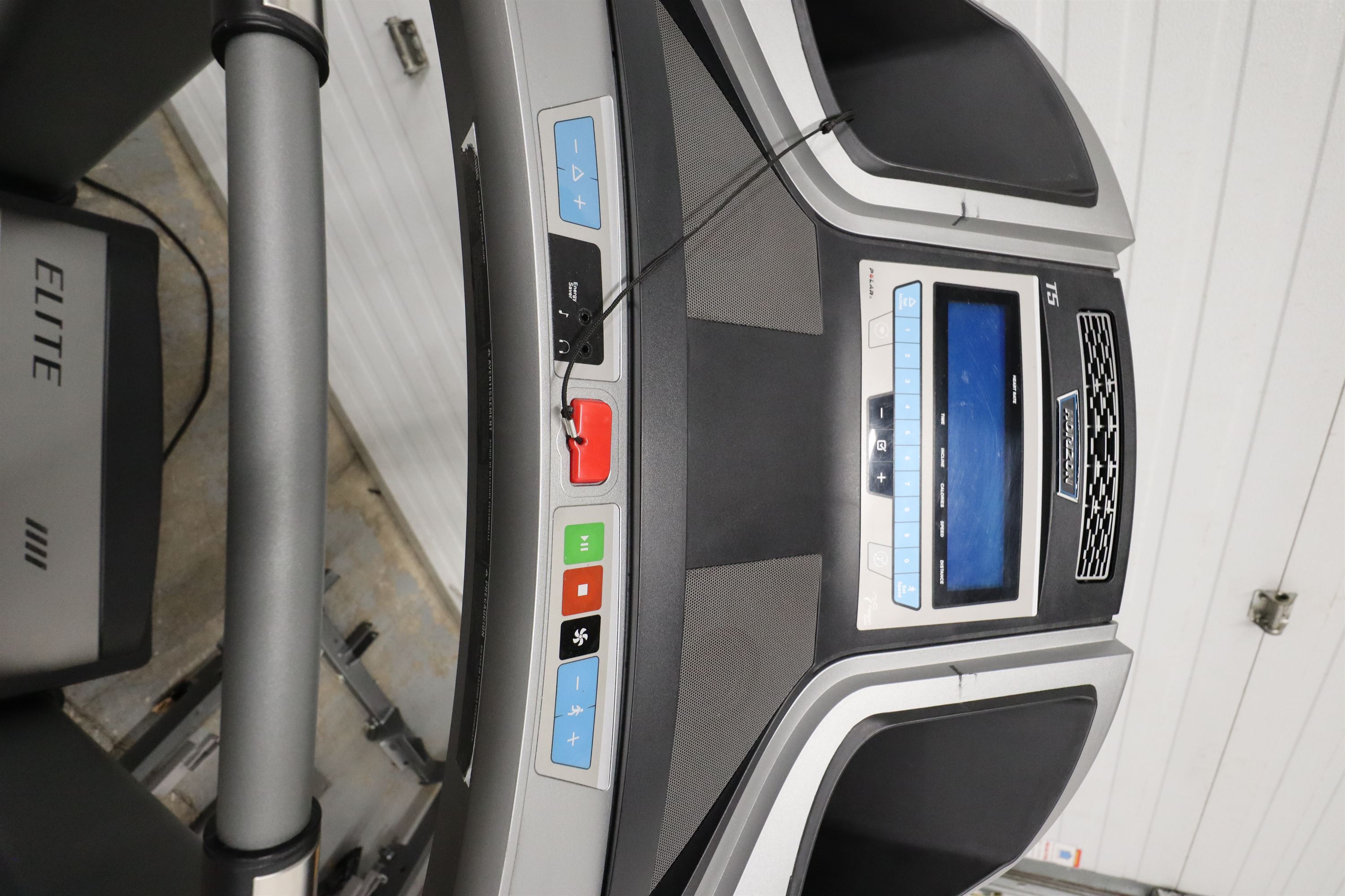 Used Horizon Fitness Elite T5 Folding Treadmill