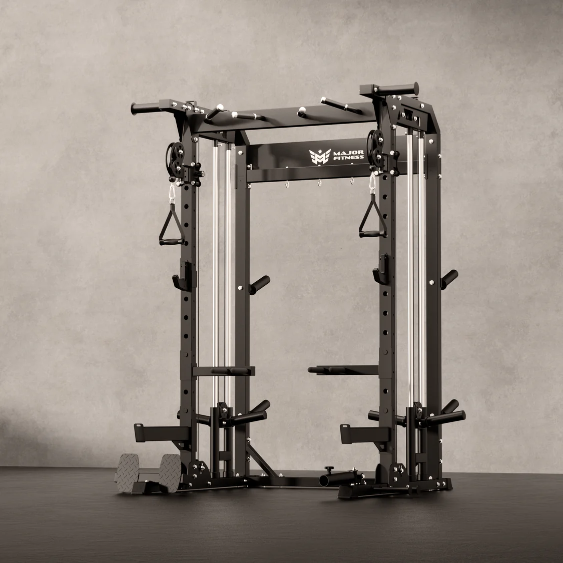 New Major Fitness F22 Standard Power Rack All-In-One Home Gym, with dual independent pulley system - FREE SHIPPING Strength System