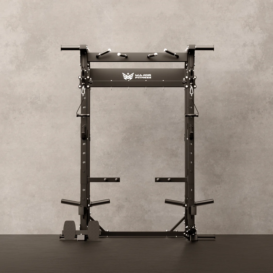 New Major Fitness F22 Standard Power Rack All-In-One Home Gym, with dual independent pulley system - FREE SHIPPING Strength System