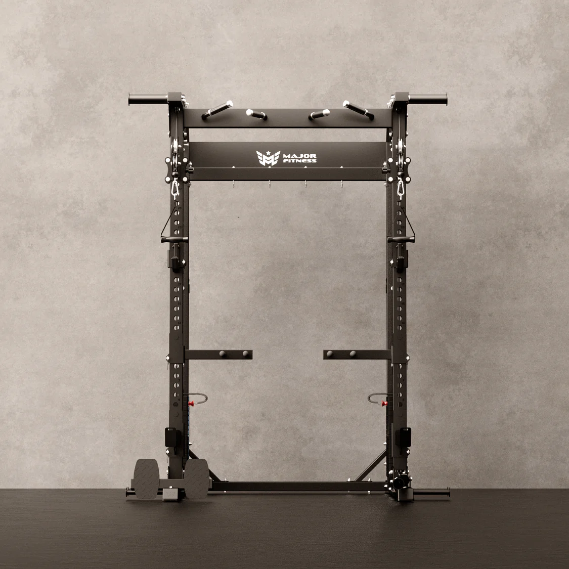 New Major Fitness F22 Pro Power Rack All-In-One Home Gym, with dual independent pulley system FREE SHIPPING Strength System