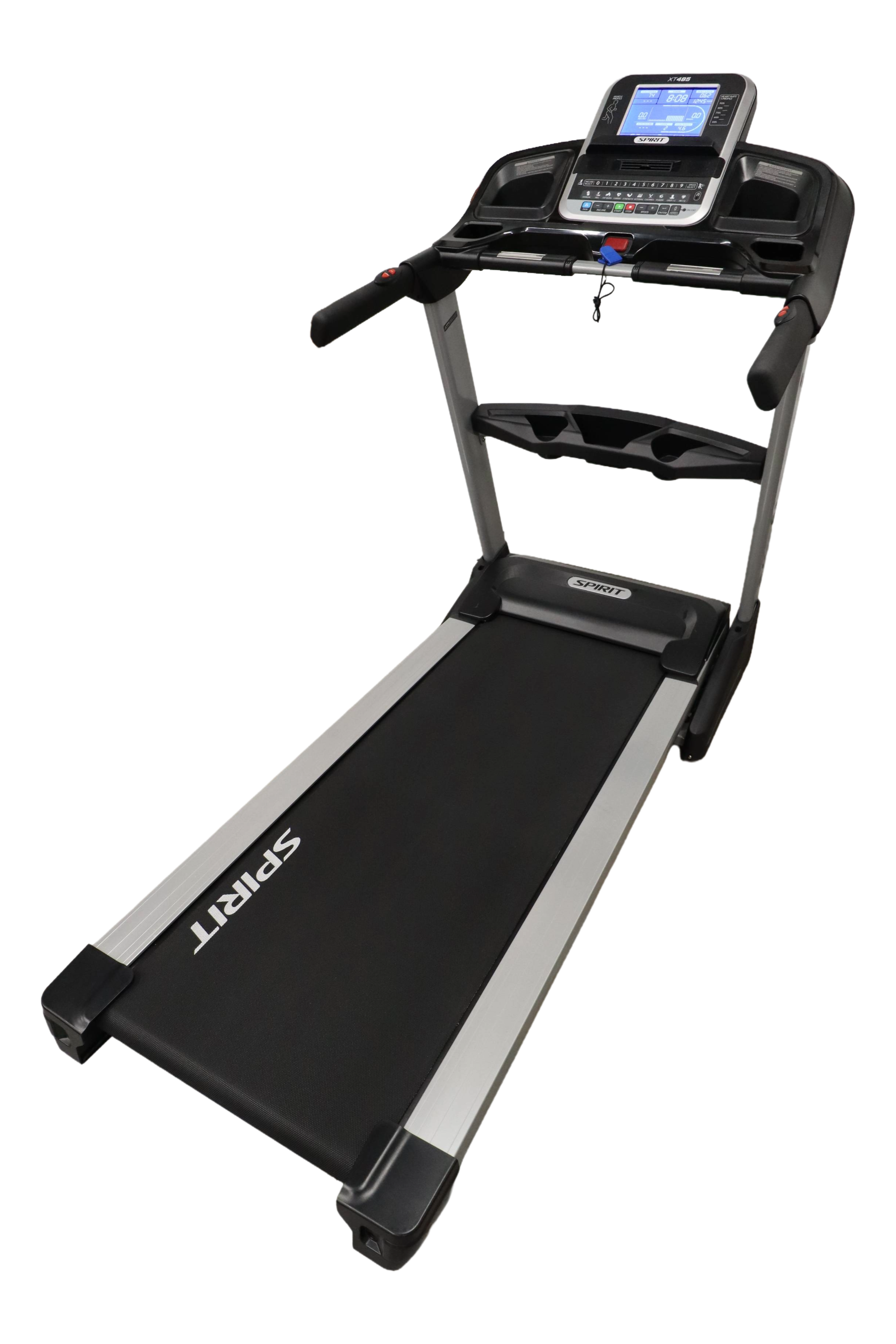Used Spirit Fitness XT485 485815 Folding Treadmill