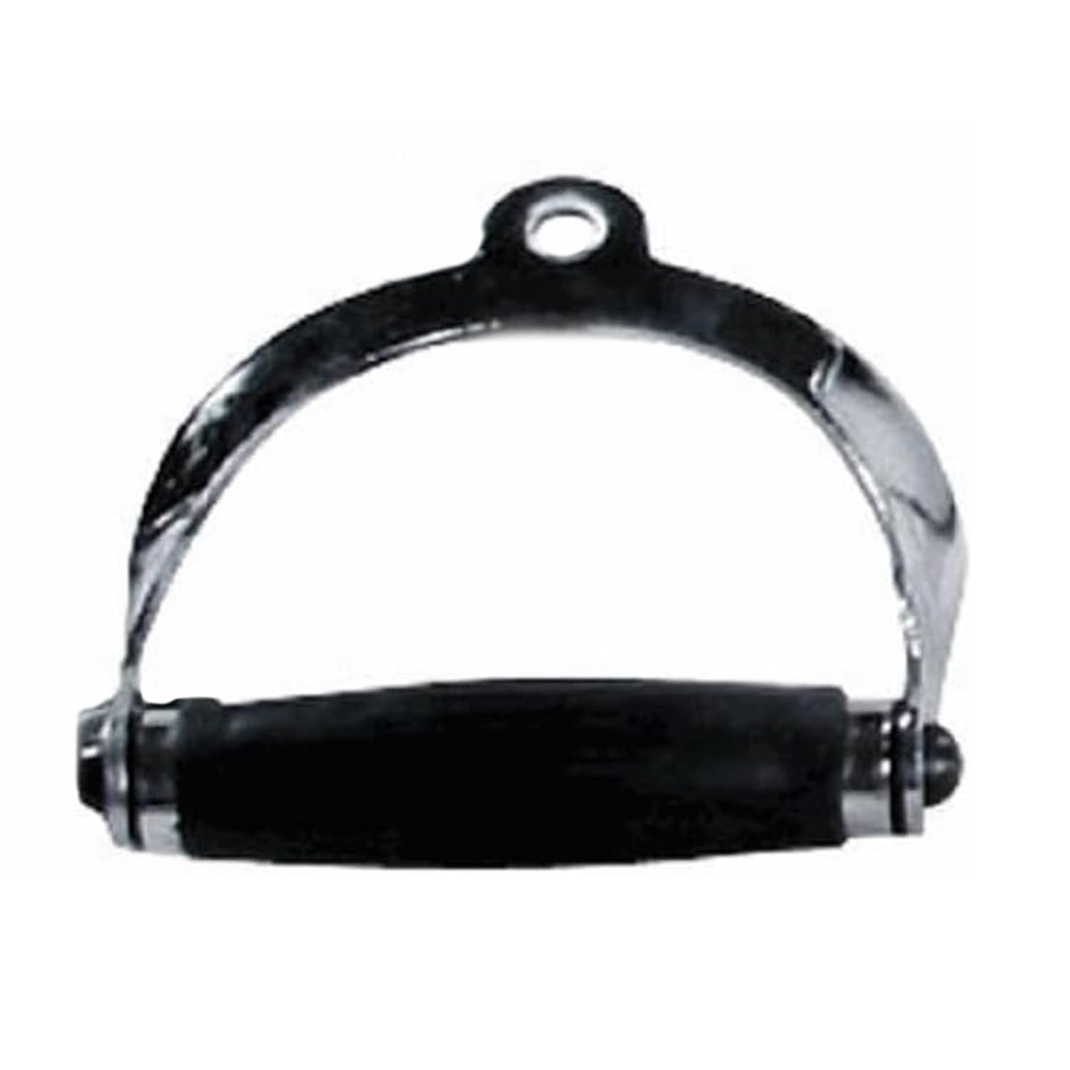 New York Barbell Deluxe Stirrup Handle &ndash; Chrome Cable Machine Handle York Freeweight