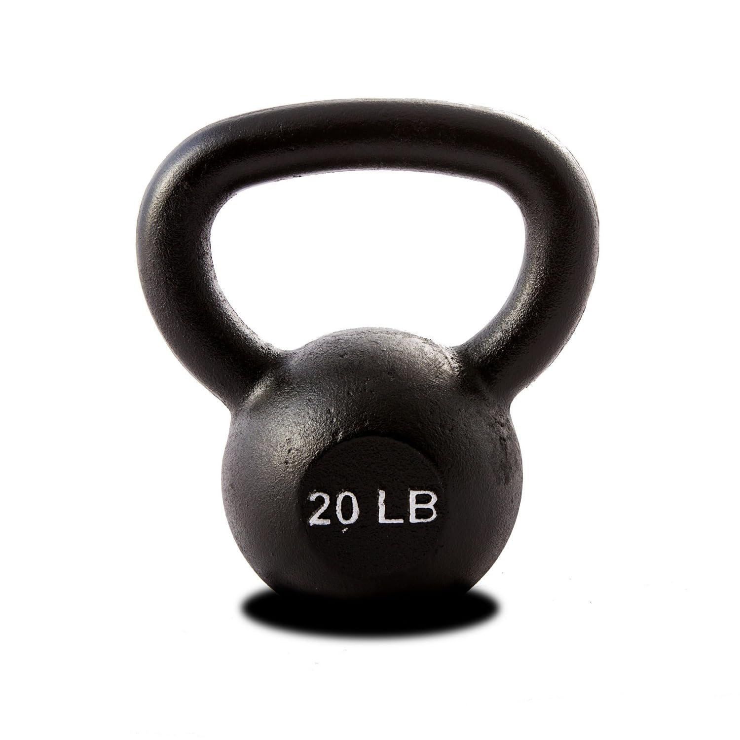 New York Cast Iron Kettlebell 20LB | Matte Black | Strength & CrossFit York Freeweight
