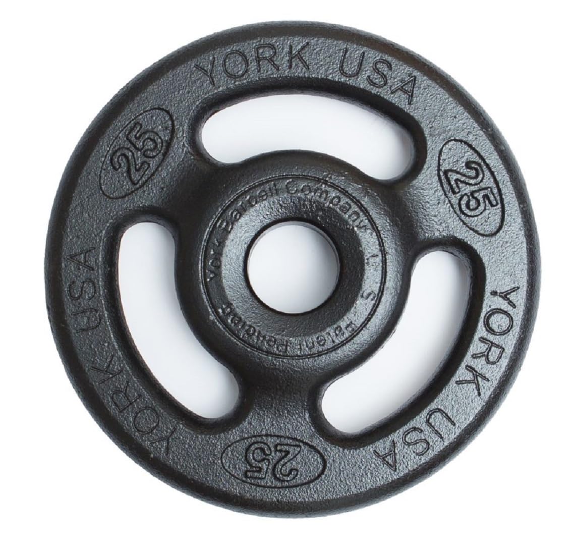 New York Barbell 25 lb ISO-Grip Olympic Weight Plate York Freeweight