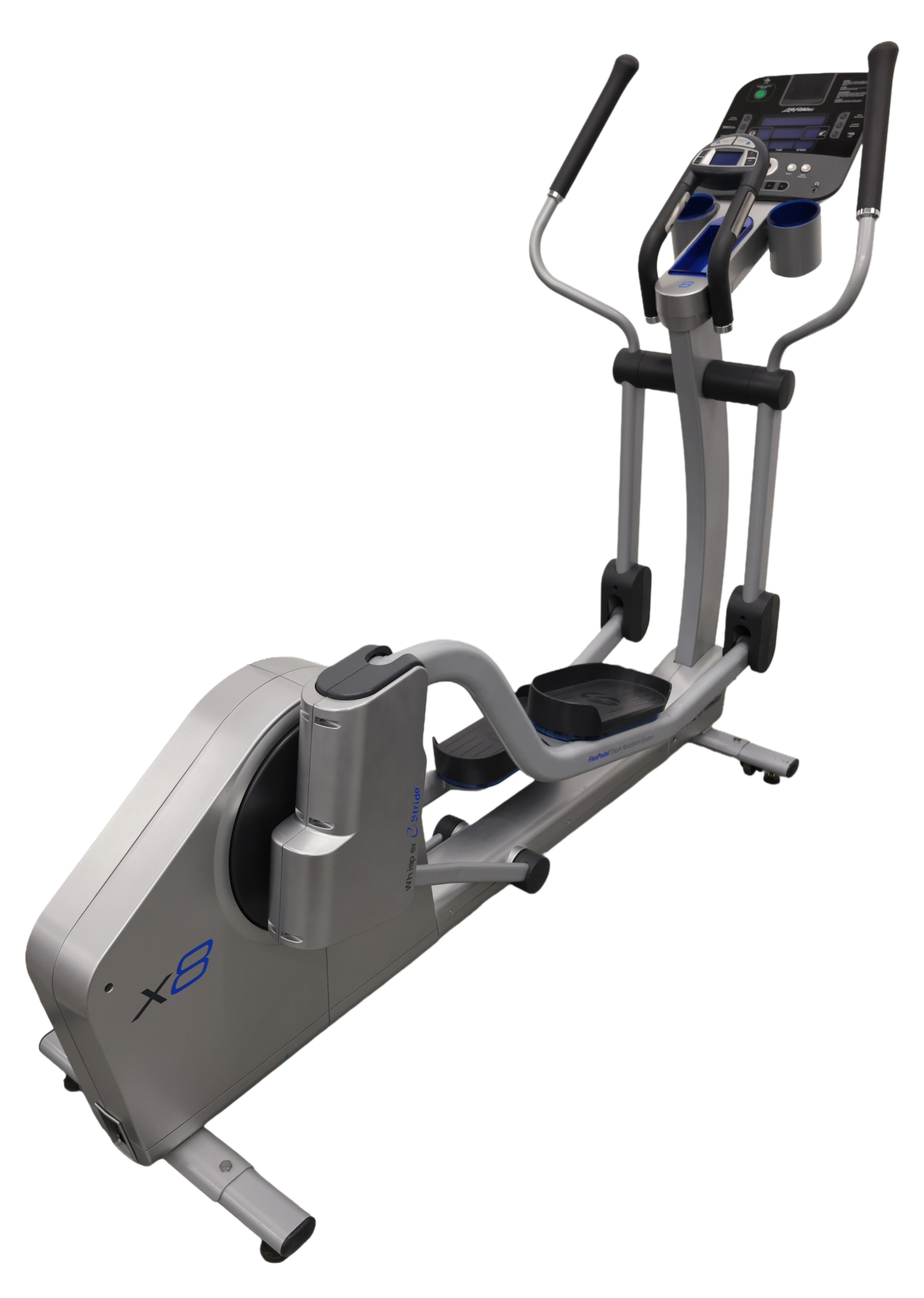 Used Life Fitness X8 Cross Trainer W Track Console X80612 Adjustable Stride Elliptical