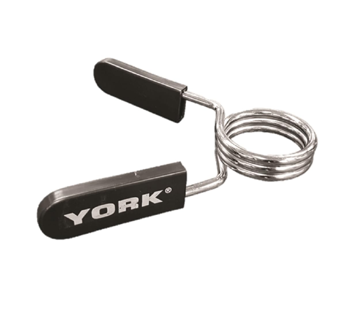 New York 2&Prime; Spring Collars &ndash; Chrome / Bulk (Pair) York Freeweight