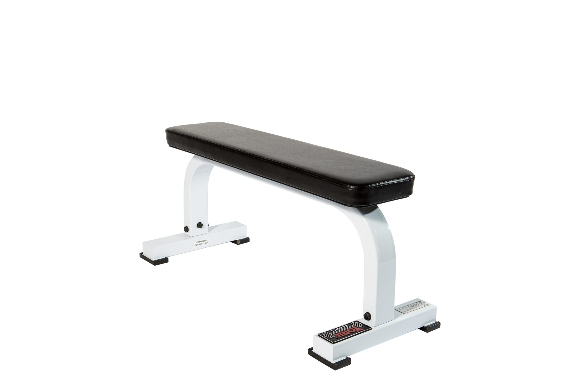 STS Flat Bench White &ndash; Heavy-Duty Strength Training Bench