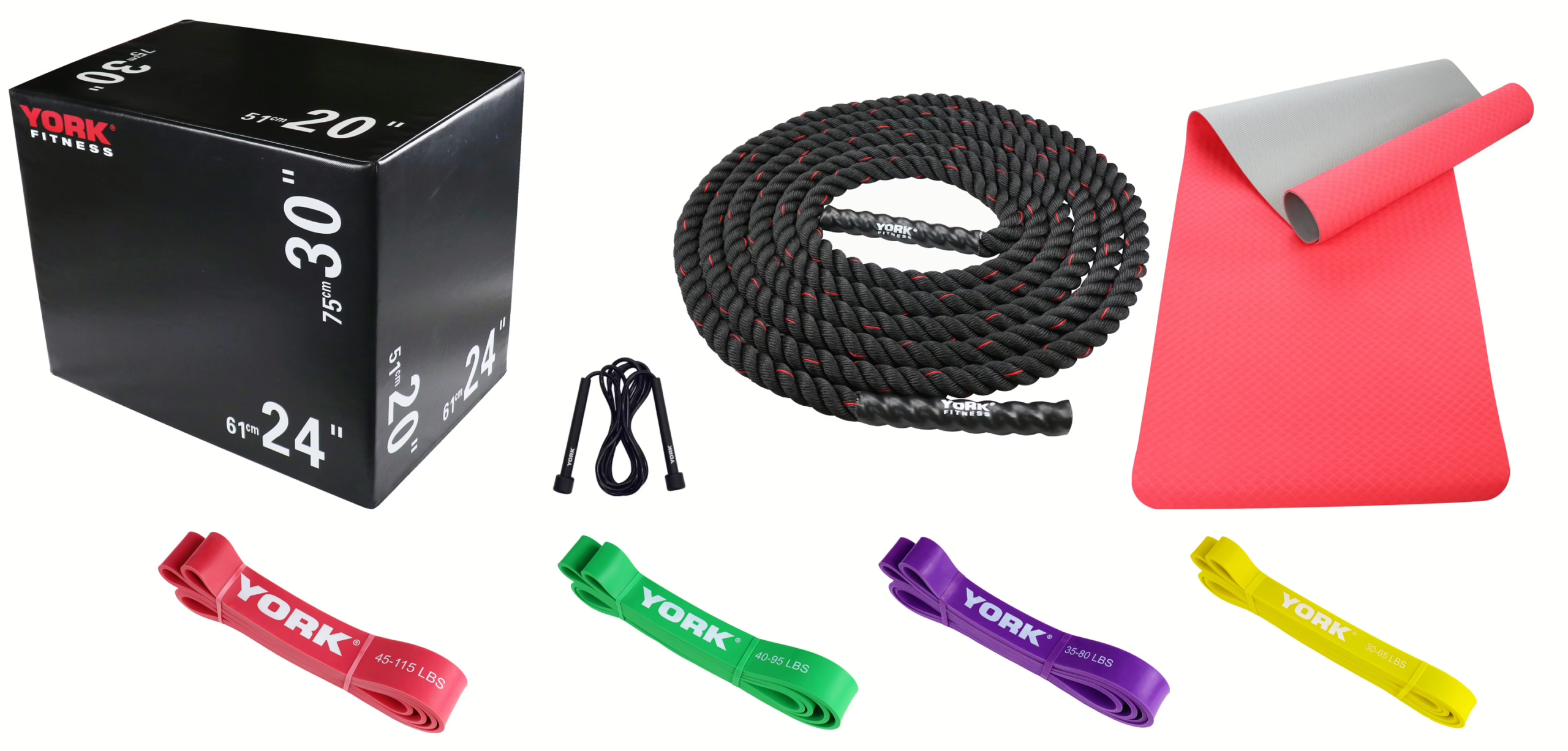 New York Plyo Packages &ndash; Complete Plyometric & Fitness Training Set York Freeweight