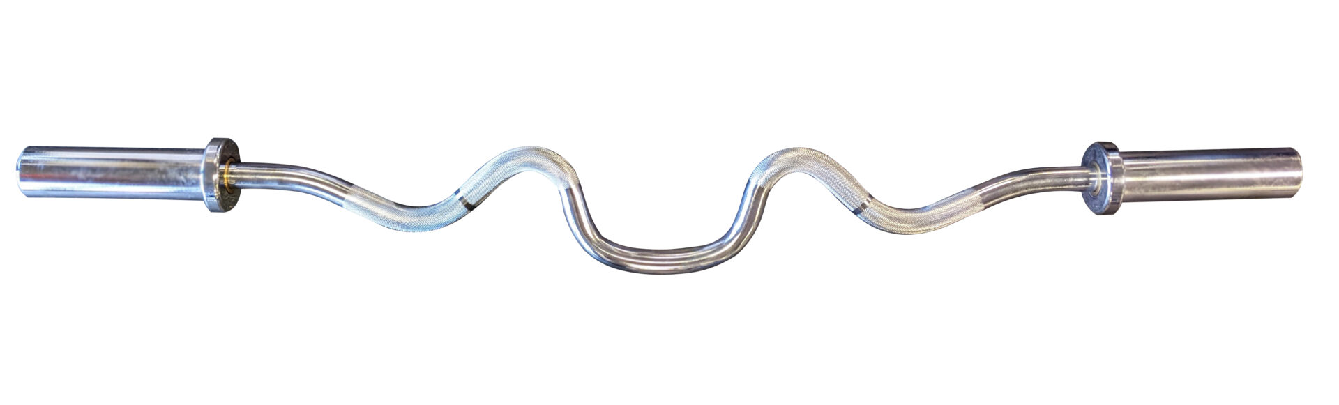 New York 4&prime; International Chrome Super Curl Bar York Freeweight