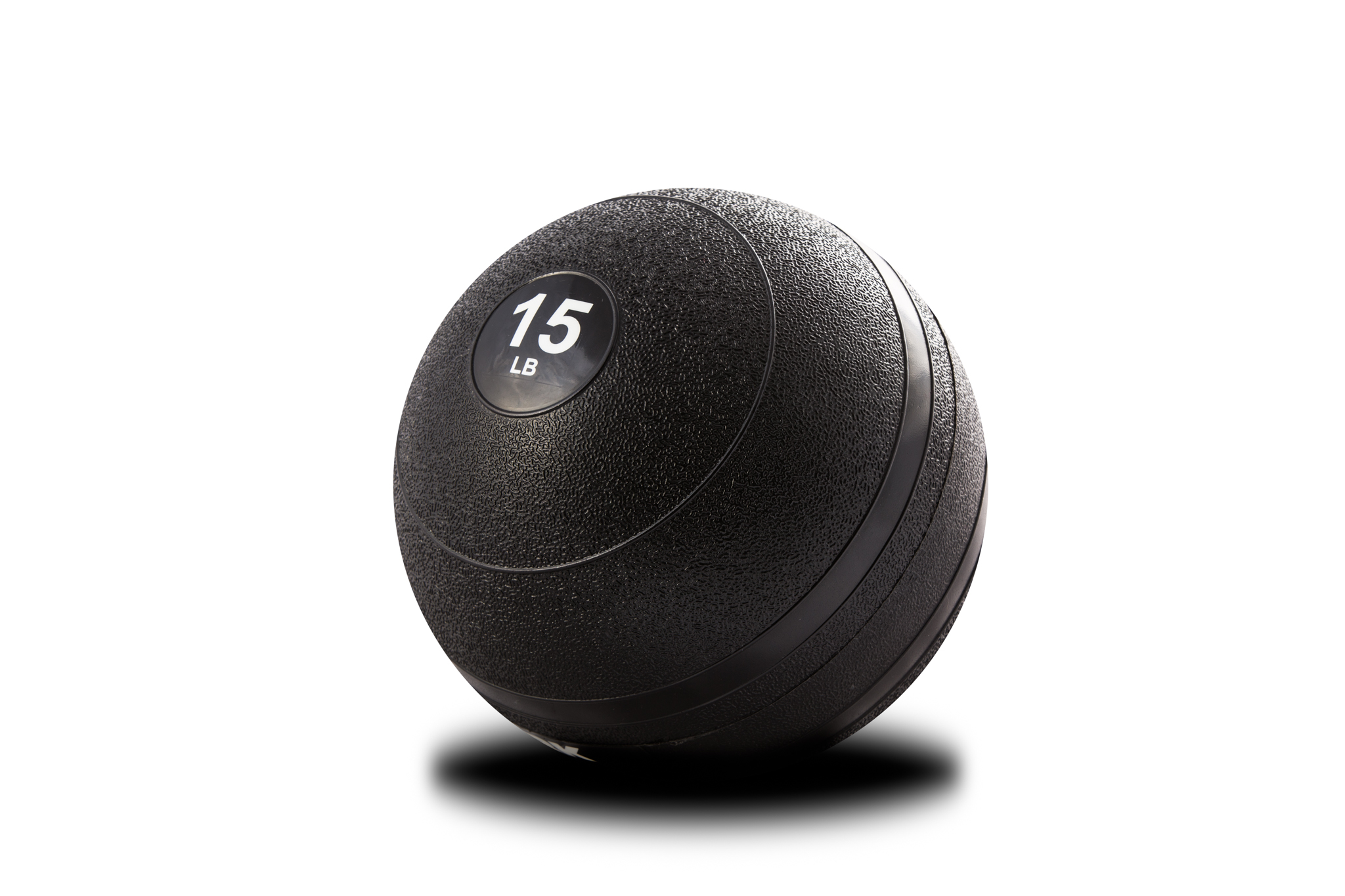 New York Slam Ball 15 lb &ndash; No Bounce Heavy Duty Rubber Training Ball York Freeweight