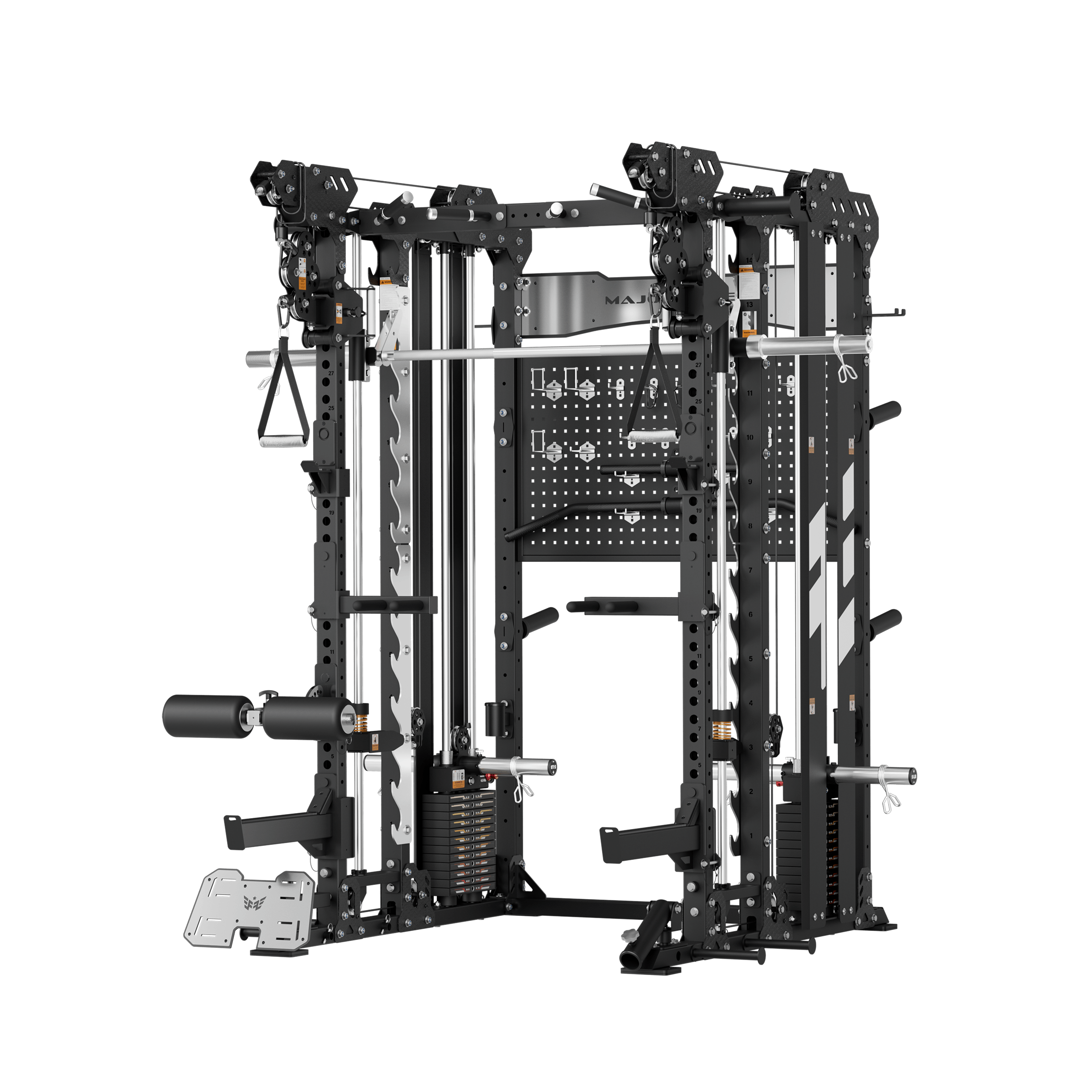New Major Fitness Heritage Series B17 Flying Fortress All-In-One Functional Trainer with Smith Machine Strength System