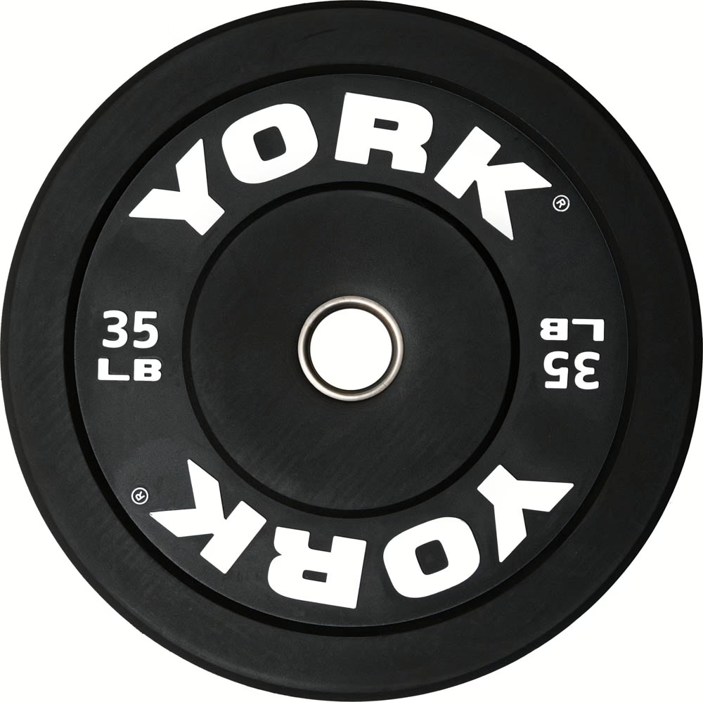 New York Rubber Training Bumper Plate 35 lb York Freeweight