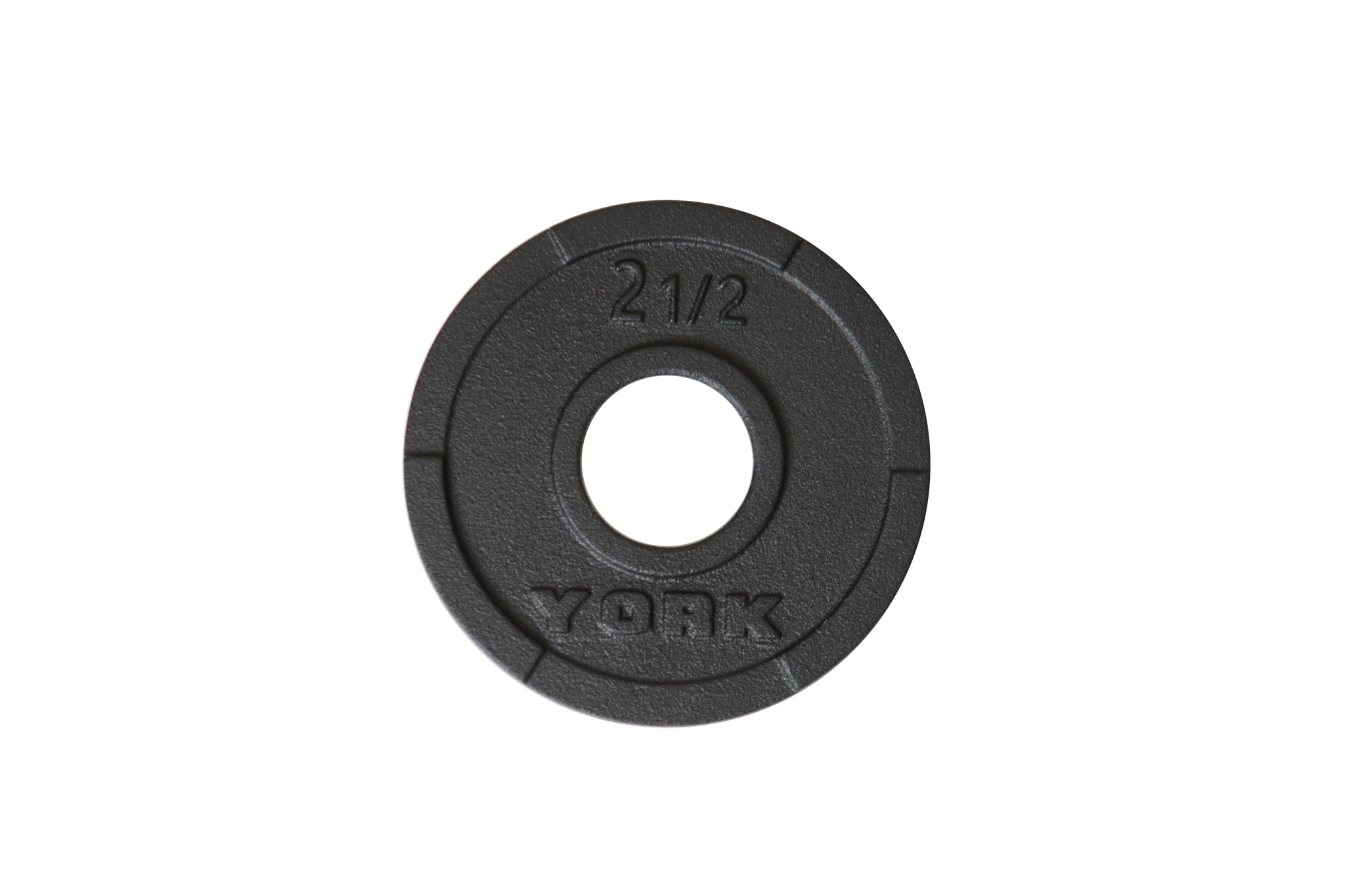 New York 2.5 lb 2&Prime; G-2 Cast Iron Olympic Weight Plate York Freeweight