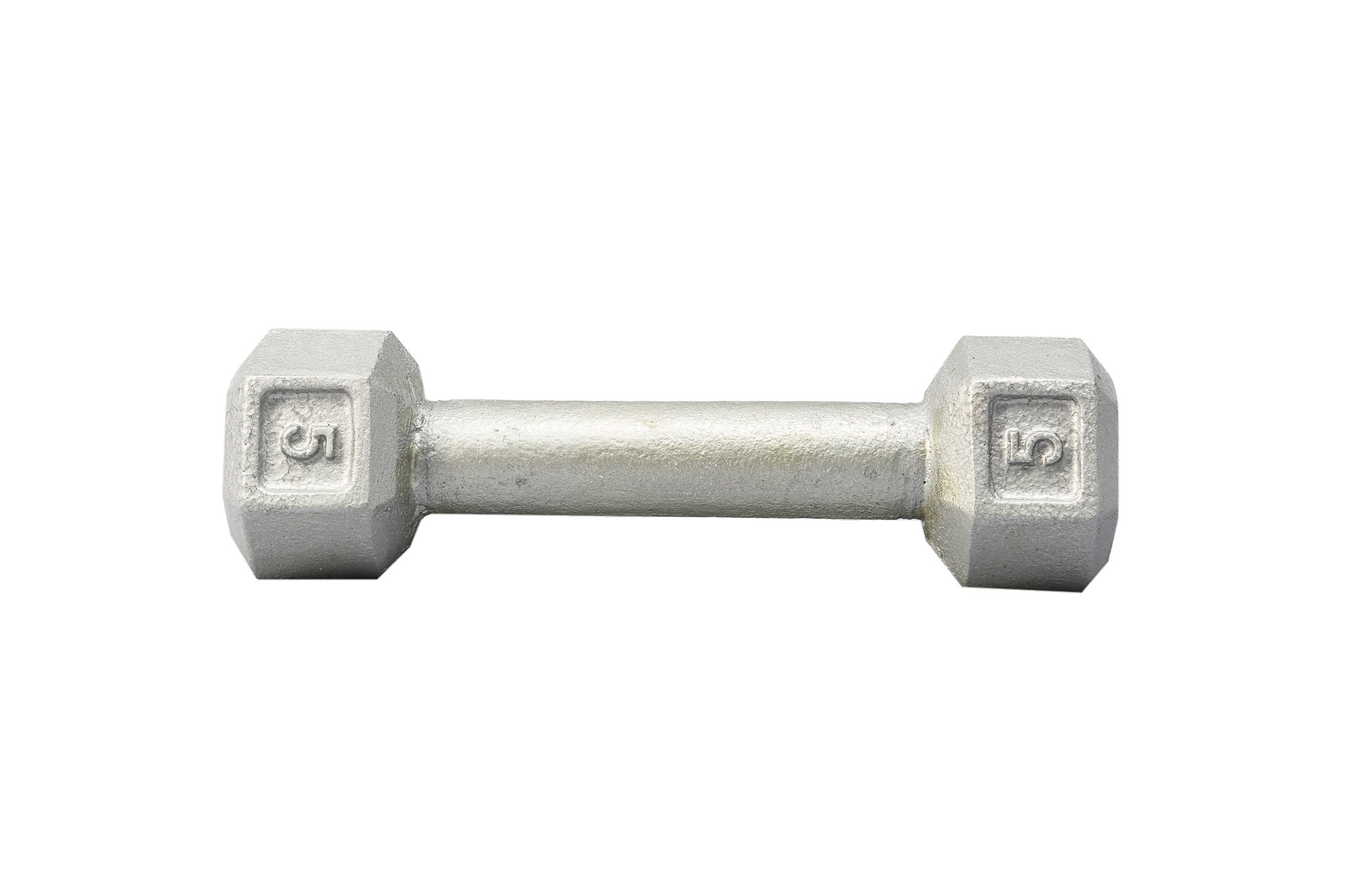 New York Cast Iron Hex Dumbbell 5 lb York Freeweight