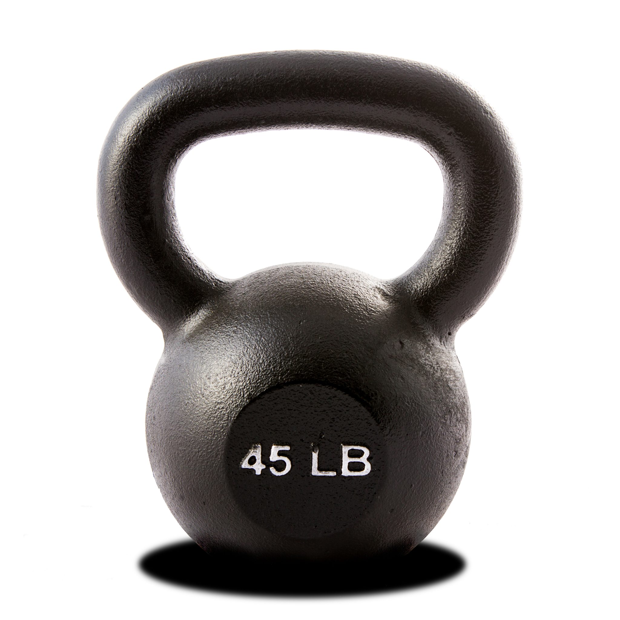 New York 45 lb Kettlebell &ndash; Matte Black York Freeweight