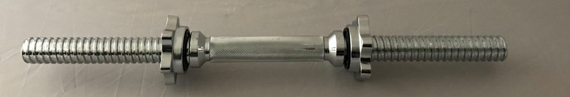 New York 18&Prime; Solid Steel Spin Lock Bar York Freeweight